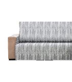 Estoralis Veracruz bankovertrek, jacquard, omkeerbaar, comfortabel, praktisch, robuust, eenvoudige montage, 2-zits, grijs