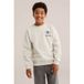 WE Fashion sweater met backprint - beige
