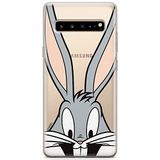 ERT GROUP Telefoonhoes voor Samsung S10 5G origineel en officieel gelicentieerd Looney Tunes patroon Looney Tunes 001 optimaal aangepast aan de vorm van de mobiele telefoon, gedeeltelijk transparant