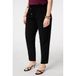 MS Mode straight regular waist broek zwart
