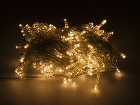 KerstXL Feest kerstverlichting 200 LED - Warm Wit - 16 meter