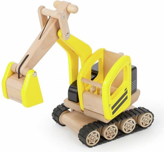 Tidlo - Auto - Graafmachine - Hout - 5012824004152