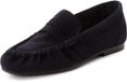 Tamaris Dames Loafers Blauw Suède