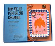Mon atelier peinture sur céramique: Décorez 1 coupelle et 1 soucoupe de motifs gais et colorés !