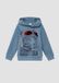 s.Oliver Sweatshirt met capuchon lichtblauw katoen 92/98