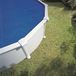 Gre Isotherme zonneafdekking voor ovaal zwembad 735 x 375 cm - Blauw