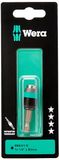 Wera 05073421001 889/4/1 K Rapidaptor SB universele bithouder, 1/4 inch x 50 mm, zwart/groen