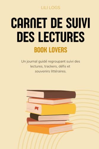 Carnet de lecture en français - 55 livres à suivre