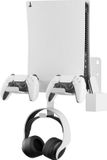 VDD Gaming WES BV Muurbeugel universeel geschikt voor Playstation console - console houder spelcomputer universeel - standaard muurbeugel voor opbergen game console controllers headset