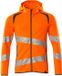 Mascot Accelerate Safe Sweat à capuche zippé 19284-781 - hi-vis orange/mousse verte - 3XL