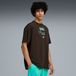 PUMA Melo World Oversized T-shirt voor Heren, Zwart, Maat XXL