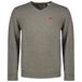 Levi's V Neck Hm Sweater Mid Tone Grey Heather Maat: M