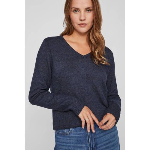 VILA VIRIL - Trui - Dames - Donkerblauw