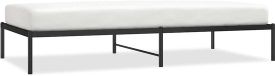 vidaXL Bedframe metaal zwart 100x200 cm