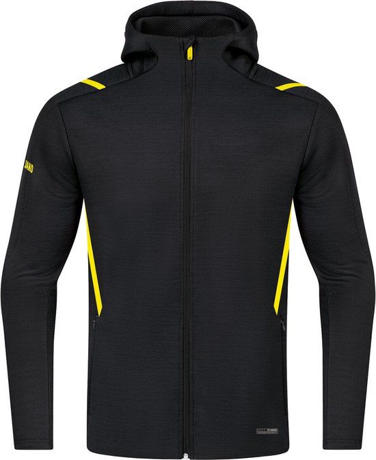 Jako Challenge Casual Zip Jacket - Black - Men - XXXL