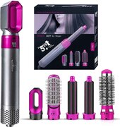 Microy Multistyler Krultang - Nieuwe Versie 2023V3 - Hairwrap - Krultang - Airstyler - 5 in 1 Multistyler - Föhnborstel - Styling - Haardroger - Hete Lucht Krulborstel - Trend - Valentijn