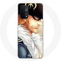 Maniacase Etui voor Oppo A74 5G Serie Drake One Piece Manga
