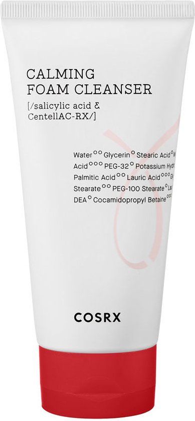 COSRX AC Collection Calming Foam Cleanser - 150ml | Unisex | For Oily, Combination, Sensitive & Blemish Prone Skin
