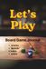 Let's Play: Board Game Journal