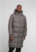Urban Classics Long Puffer winterjas Grijs S
