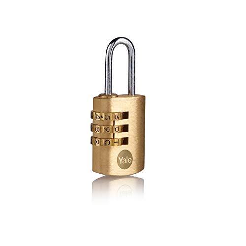 Yale 40 mm messing combinatie padlock pk 1 doos