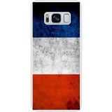 Samsung Galaxy S8 Drapeau france Verstevigd hoesje met sublimatie bedrukking