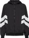 Urban Classics Crinkle Batwing Jacket Dames Zwart XL