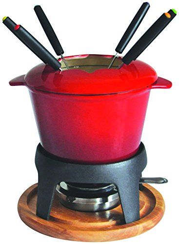 Baumalu Fondueset - Rood - 6 pers.