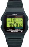 Timex T80 TW2U84000 Horloge - Kunststof - Zwart - Ø 34 mm