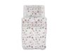GEMITEX Beddengoedset van katoen, 100% katoen, ademend, vrij van schadelijke stoffen, gecertificeerde kwaliteit Standard 100 by OEKO-TEX Textiles Vertrauen, eenpersoonsbed, G21/roze, ontworpen in Italië