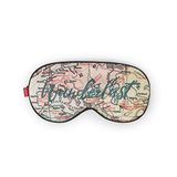 Legami Nachtmasker met verstelbare elastiek, praktisch en comfortabel, blokkeert de lichten, 20,5 x 10 cm, reisthema, geschikt voor reizen en slapen
