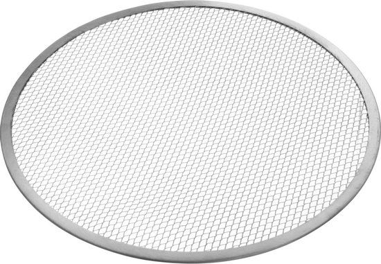 Vogue Pizzaplaat met Gaasbodem - Aluminium - Ø25,5cm