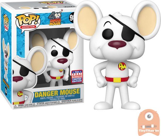 Funko Pop Animation Danger Mouse FunKon 2021 Exclusive