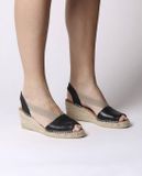 Toni Pons Teide-P Dames Espadrilles Zwart