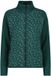 CMP Vrouwen stretch fleece met rits, L, trek green mel.-jade