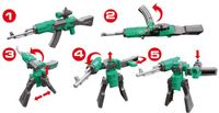 Eddy Toys Transformer Robot & Gun 2-in-1