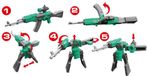 Eddy Toys Transformer Robot & Gun 2-in-1