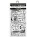 Stamperia Thick Stencil for Scrapbooks, Albums, Cards, Bullet Journals, and More, Flexible Material, Easy to Clean, Perfect for Crafts and Gifting (A New Beginning, Notes)