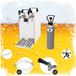 ich-zapfe HAJUS AG Complete set - Biertap - Kontakt 40 - 2-kraans, 50 liter/u - met Fustkoppeling KeyKeg