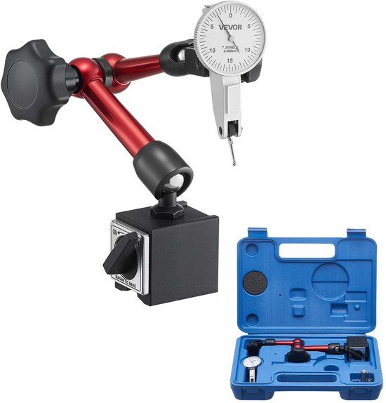 VEVOR Meetklok Met Magnetische Standaard en Opbergkoffer