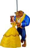 Kurt S. Adler Boule de Noël en plastique - Disney La Belle et la Bête 9cm Multi