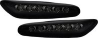 Set AutoStyle Set LED Zijknipperlichten (OE Plug) passend voor BMW 1 E8x / 3 E9x / 5 E6x Smoke