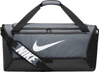 Nike Brasilia Duffel Bag - Grijs/Zwart - 60L - M