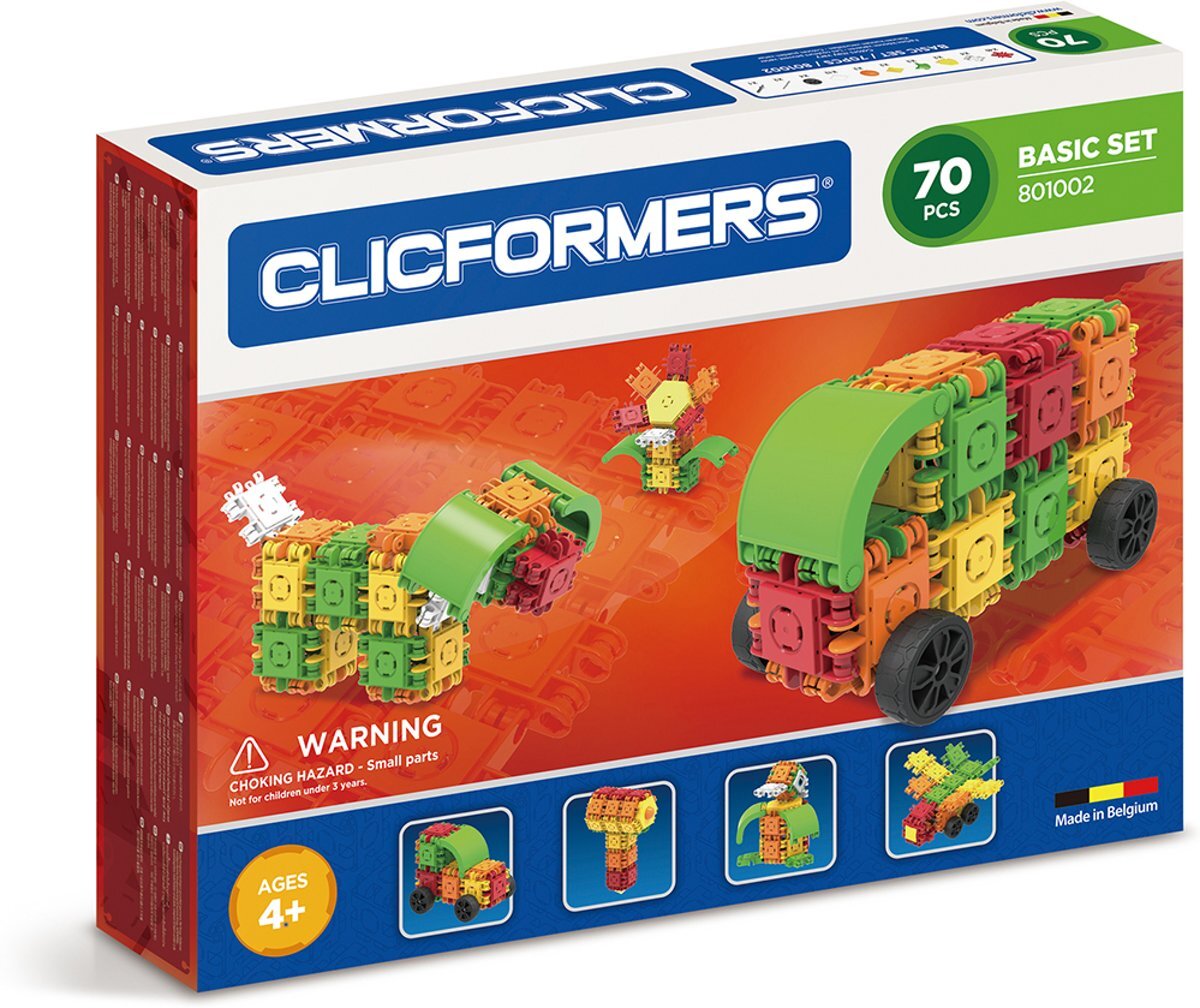 Clicformers basisset - 70 stuks