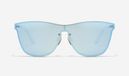Hawkers One Venm Metal Zonnebril Vierkant Blauw Goud Unisex