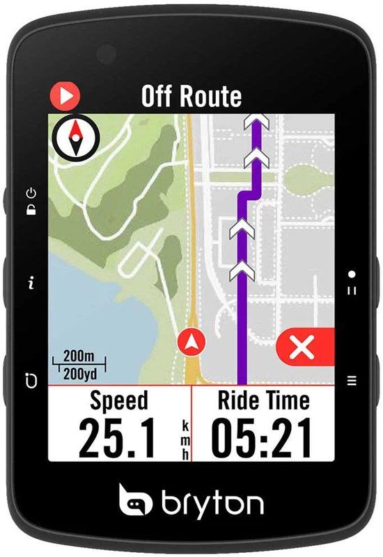 Bryton Rider 650 E Fietscomputer - Black