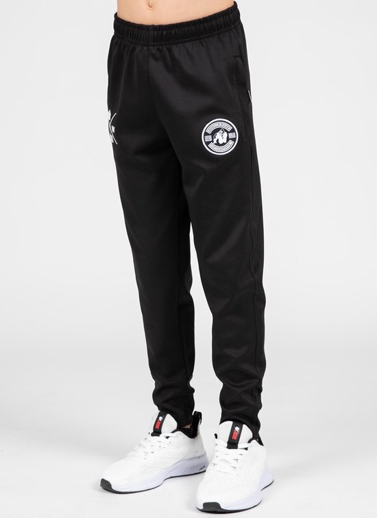 Gorilla Wear Vernon Kids Trainingsbroek - Track Pants - Zwart - 152