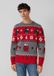 s.Oliver Strickpullover 2172256 Kersttrui met Snoopy motieven voor heren Grafiet 3XL