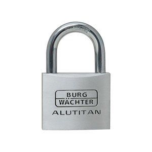 BURG-WÄCHTER Alutitan Hangslot - Conventioneel - Aluminium/Titanium - 2.8cm - 1 Stuk