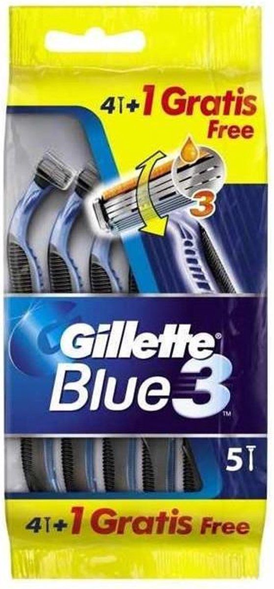 Gillette Blue3 4+1 Units - 7702018959938
